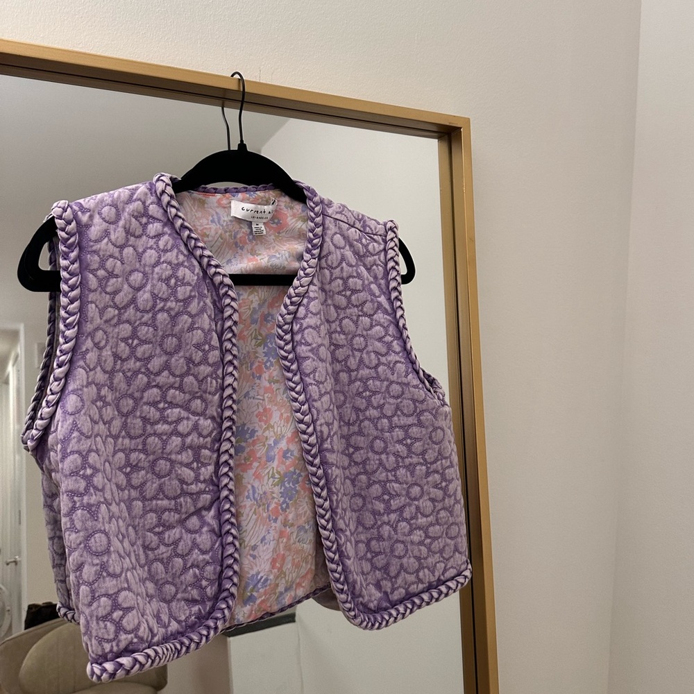 Purple Current Air crop vest